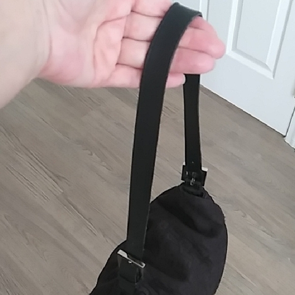 😍💯Fendi Mama Forever Tobacco Nylon Monogram Bag with Silver Accents. - Picture 4 of 17